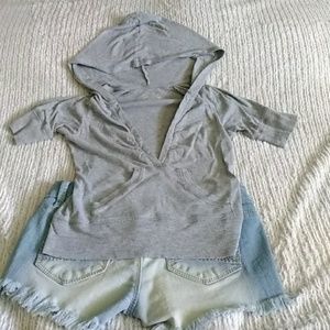 5 for $25.   One Step Up crop hoodie